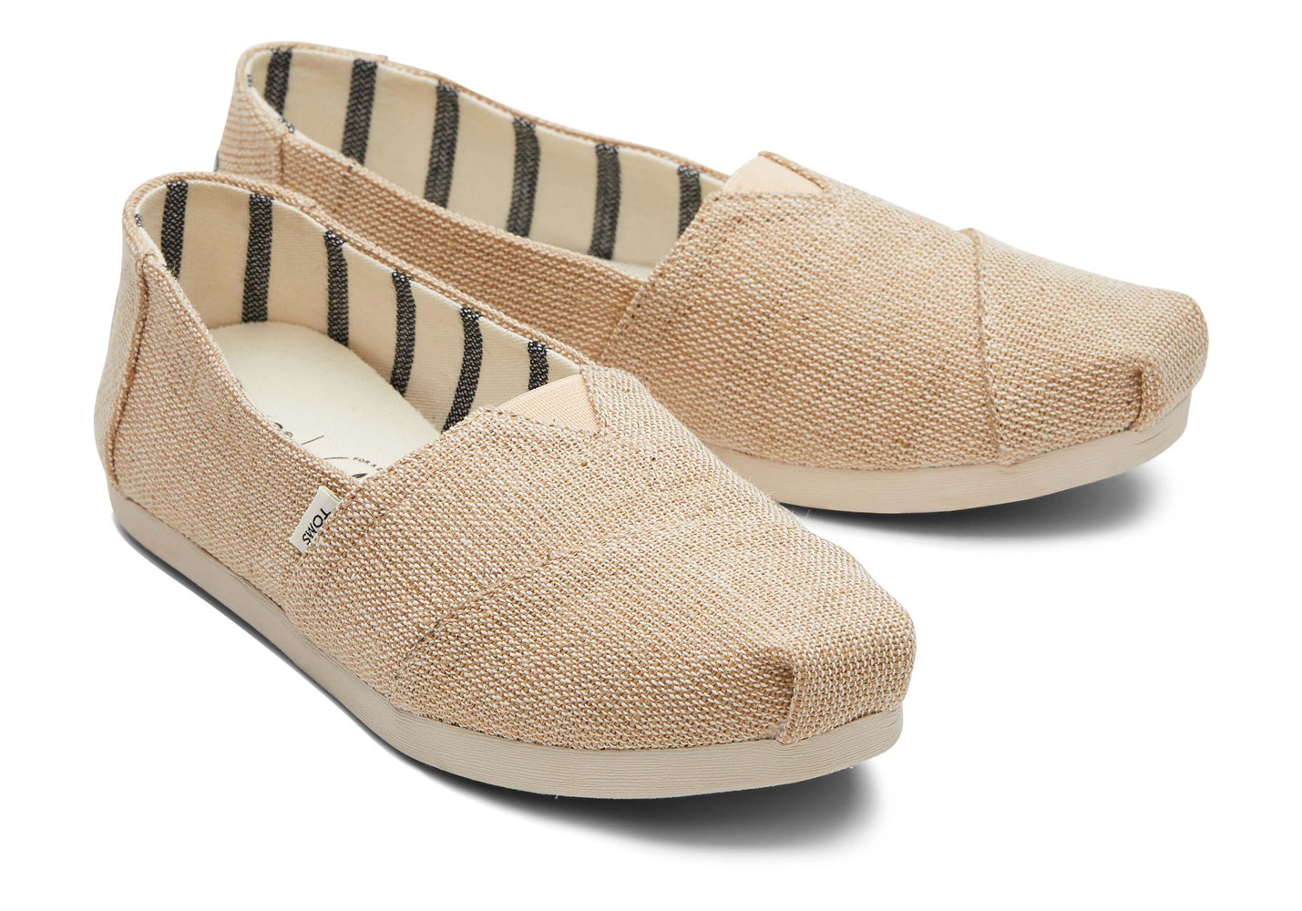 Toms Alpargata Heritage Canvas Espadrille Beige - Womens - 86549-AUPG